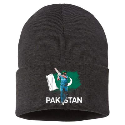 Pakistan Cricket Jersey 2024 Cricket Flag Of Pakistan Sustainable Knit Beanie