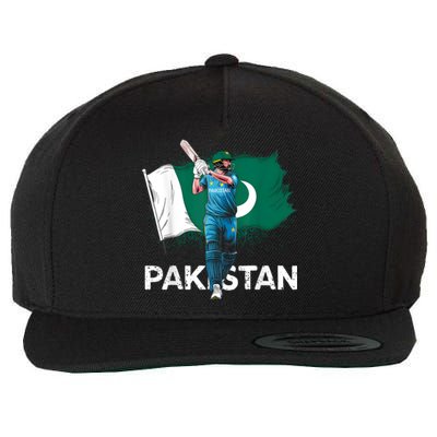 Pakistan Cricket Jersey 2024 Cricket Flag Of Pakistan Wool Snapback Cap