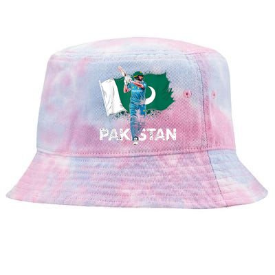 Pakistan Cricket Jersey 2024 Cricket Flag Of Pakistan Tie-Dyed Bucket Hat