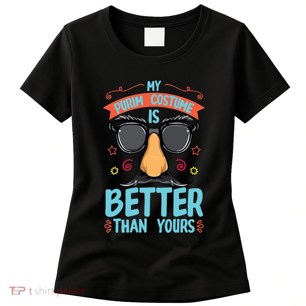 Purim Costume Jewish Festival Holiday Womens T-Shirt