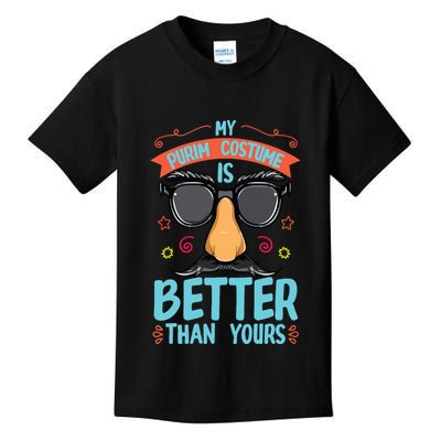 Purim Costume Jewish Festival Holiday Kids T-Shirt