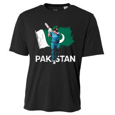 Pakistan Cricket Jersey 2024 Cricket Flag Of Pakistan Cooling Performance Crew T-Shirt