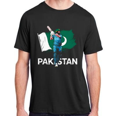 Pakistan Cricket Jersey 2024 Cricket Flag Of Pakistan Adult ChromaSoft Performance T-Shirt