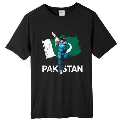 Pakistan Cricket Jersey 2024 Cricket Flag Of Pakistan Tall Fusion ChromaSoft Performance T-Shirt