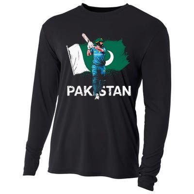 Pakistan Cricket Jersey 2024 Cricket Flag Of Pakistan Cooling Performance Long Sleeve Crew