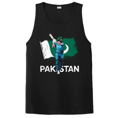 Pakistan Cricket Jersey 2024 Cricket Flag Of Pakistan PosiCharge Competitor Tank