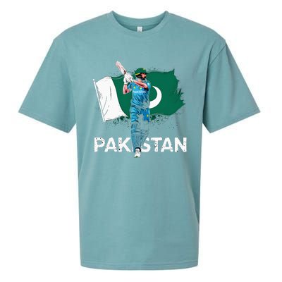 Pakistan Cricket Jersey 2024 Cricket Flag Of Pakistan Sueded Cloud Jersey T-Shirt