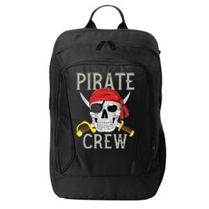 Pirate Crew Jolly Roger Flag Skull Family Matching Pirates City Backpack