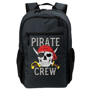 Pirate Crew Jolly Roger Flag Skull Family Matching Pirates Daily Commute Backpack