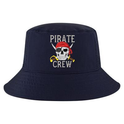 Pirate Crew Jolly Roger Flag Skull Family Matching Pirates Cool Comfort Performance Bucket Hat