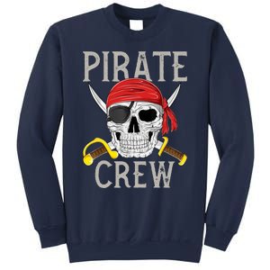 Pirate Crew Jolly Roger Flag Skull Family Matching Pirates Sweatshirt