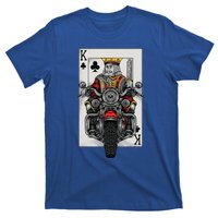 Playing Card King Riding A Road Motorcycle T-Shirt