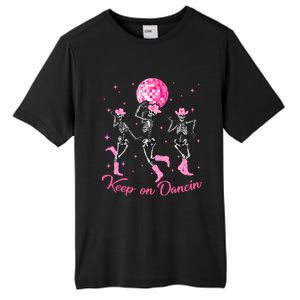 Pony Club Keep On Dancing Skeleton Cowgirl P.I.N.K Western Tall Fusion ChromaSoft Performance T-Shirt