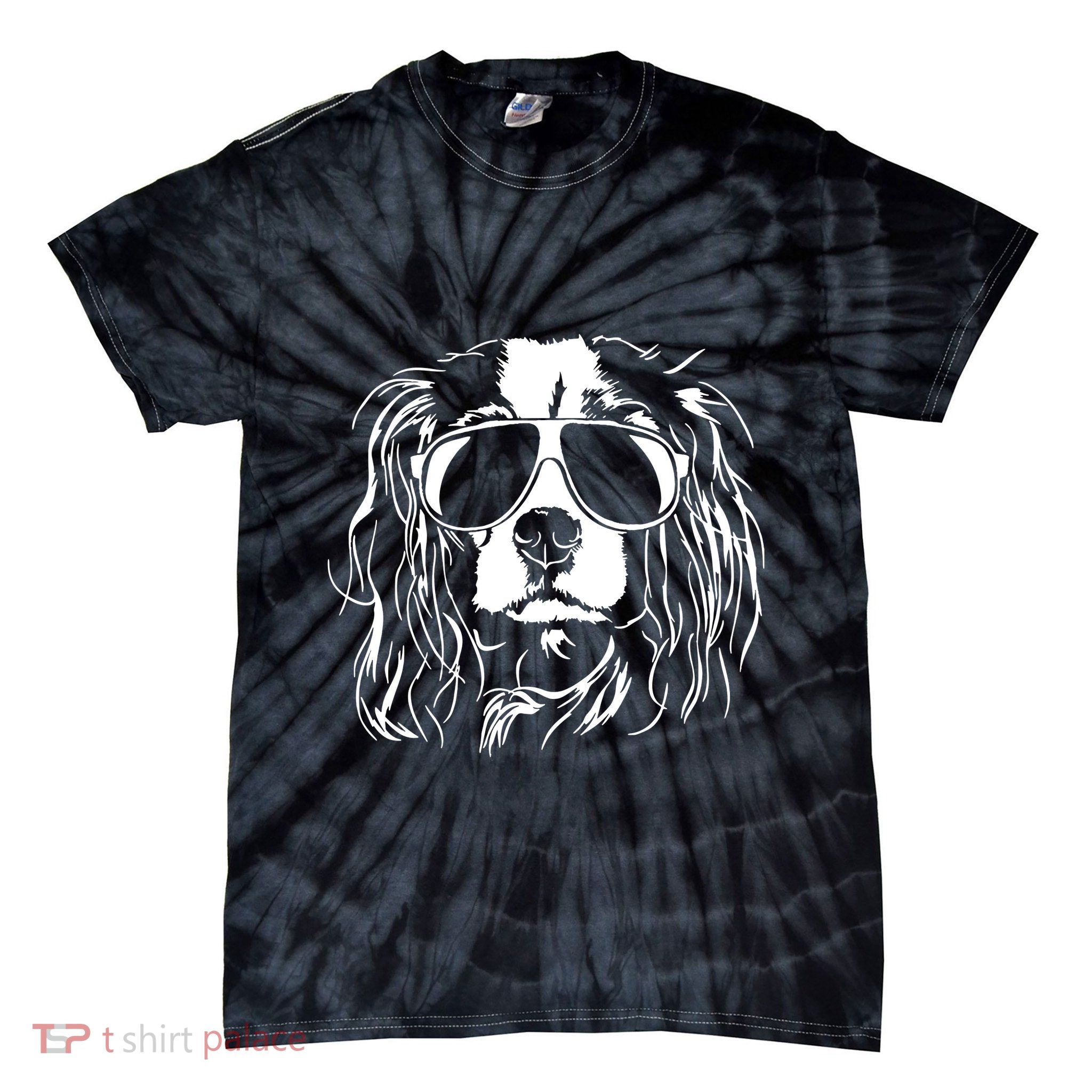 Proud Cavalier King Charles Spaniel Tie-Dye T-Shirt
