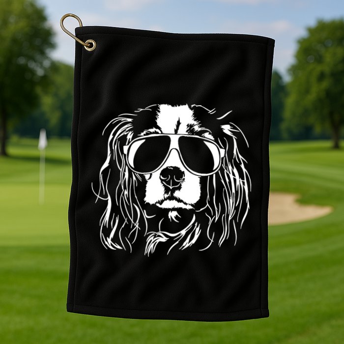 Proud Cavalier King Charles Spaniel Golf Towel