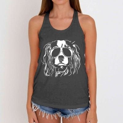 Proud Cavalier King Charles Spaniel Women's Knotted Racerback Tank
