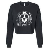 Proud Cavalier King Charles Spaniel Cropped Pullover Crew