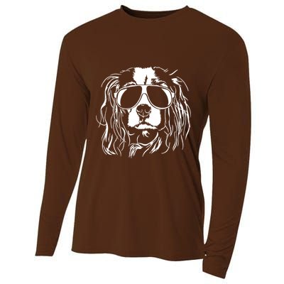 Proud Cavalier King Charles Spaniel Cooling Performance Long Sleeve Crew