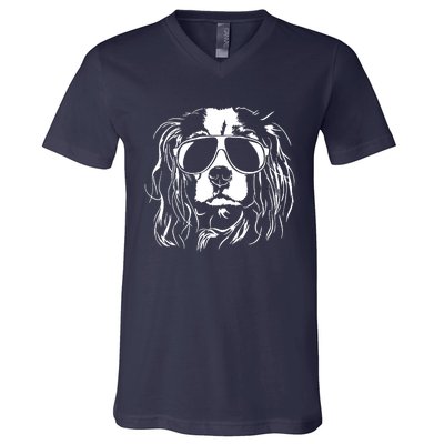 Proud Cavalier King Charles Spaniel V-Neck T-Shirt