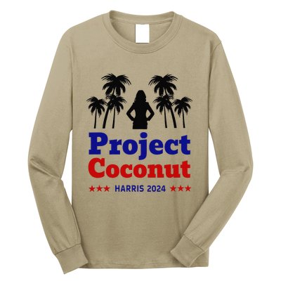 Project Coconut Kamala Harris 2024 Change Breaking Barriers Long Sleeve Shirt