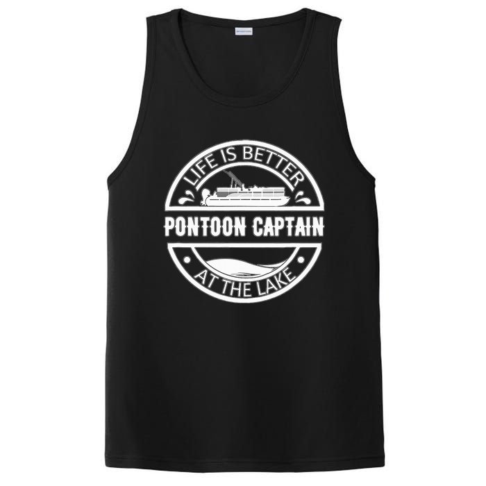 Pontoon Captain Life Is Better At The Lake PosiCharge Competitor Tank