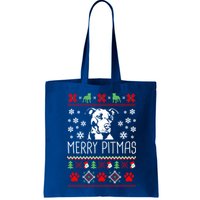 Pitbull Christmas Lovers Merry Pitmas Ugly Christmas Gift Bag