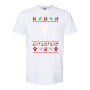 Pitbull Christmas Lovers Merry Pitmas Ugly Christmas Gift Softstyle CVC T-Shirt