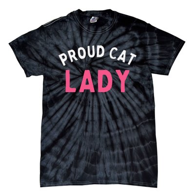 Proud Cat Lady Tie-Dye T-Shirt