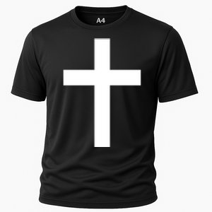 Pocket Cross Logo Cooling Performance Crew T-Shirt