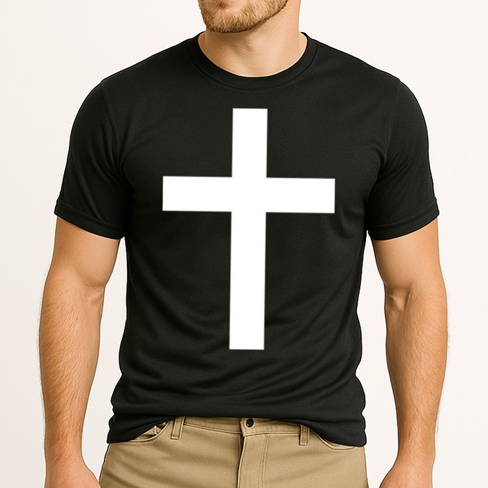 Pocket Cross Logo Cooling Performance Crew T-Shirt