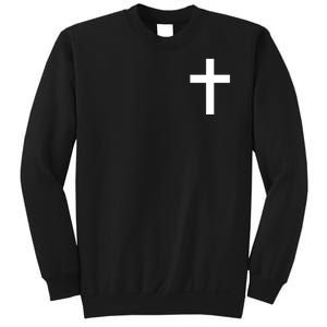 Pocket Cross Logo Sweatshirt