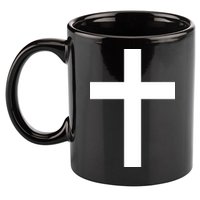 Pocket Cross Logo 11oz C Handle Ceramic Mug
