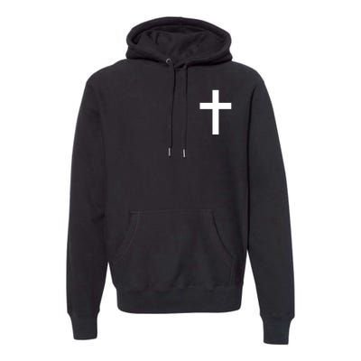 Pocket Cross Logo Premium Hoodie