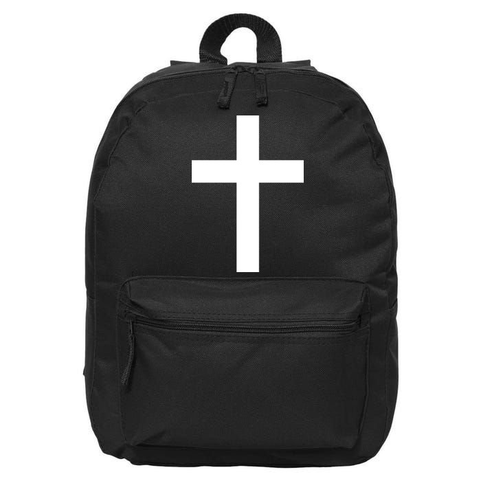 Pocket Cross Logo 16 in Basic Backpack