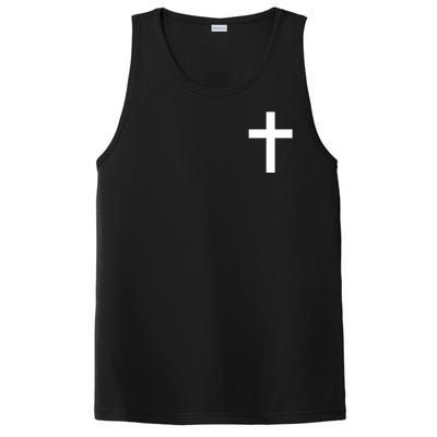 Pocket Cross Logo PosiCharge Competitor Tank