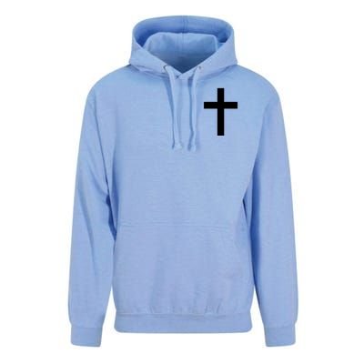 Pocket Cross Logo Unisex Surf Hoodie