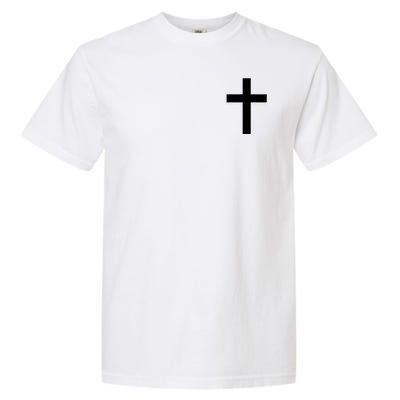 Pocket Cross Logo Garment-Dyed Heavyweight T-Shirt