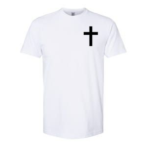 Pocket Cross Logo Softstyle CVC T-Shirt