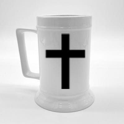 Pocket Cross Logo Beer Stein