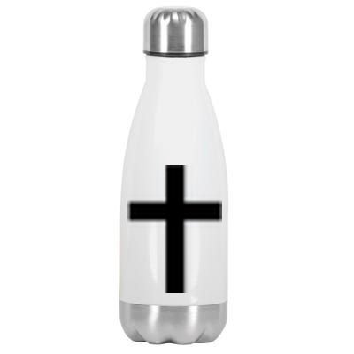 Pocket Cross Logo Stainless Steel Insulated Water Bottle