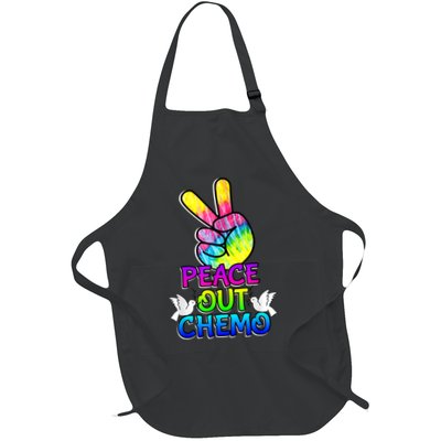 PeaceOut Chemo Last Day Of Chemo End Chemotherapy Cancer Apron