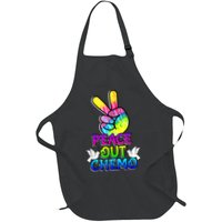 PeaceOut Chemo Last Day Of Chemo End Chemotherapy Cancer Apron
