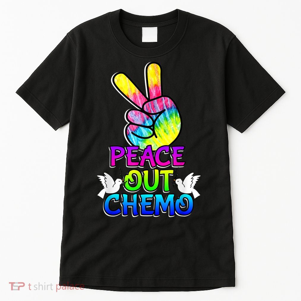 PeaceOut Chemo Last Day Of Chemo End Chemotherapy Cancer Tall T-Shirt