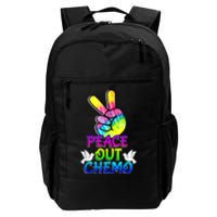 PeaceOut Chemo Last Day Of Chemo End Chemotherapy Cancer Daily Commute Backpack