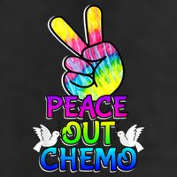 PeaceOut Chemo Last Day Of Chemo End Chemotherapy Cancer 15oz Campfire Ceramic Mug