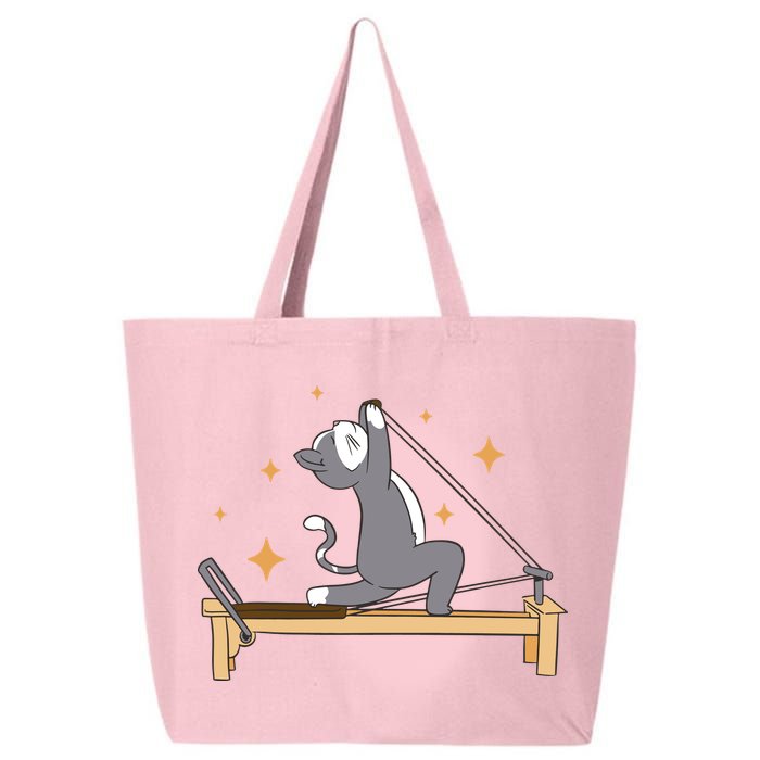 Pilates Cat Lover Funny 25L Jumbo Tote