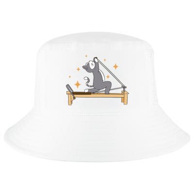 Pilates Cat Lover Funny Cool Comfort Performance Bucket Hat
