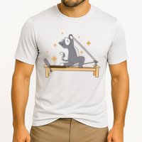 Pilates Cat Lover Funny Performance Shirt