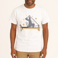 Pilates Cat Lover Funny Tall T-Shirt