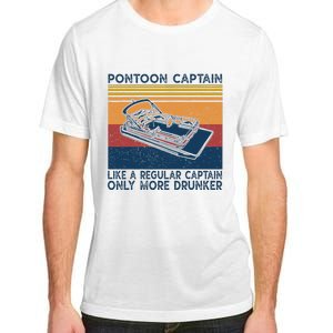 Pontoon Captain Like A Regular Captain Boat Adult ChromaSoft Performance T-Shirt